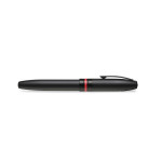 Sheaffer Icon Fountain Pen - Matte Black Lacquer Red PVD Trim - Picture 1